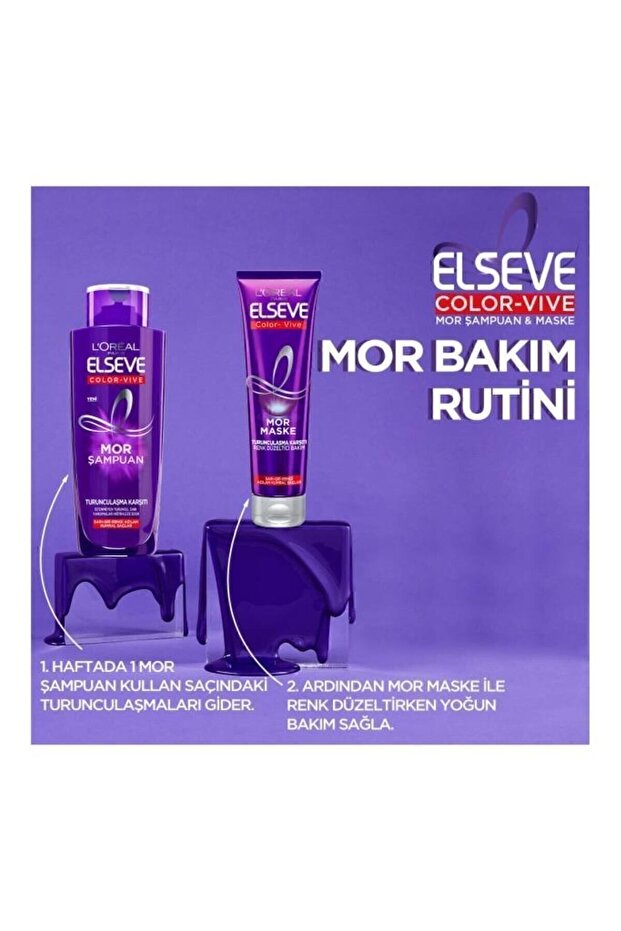 Mor Şampuan – Gri ve Beyaz Saçlar İçin - 2